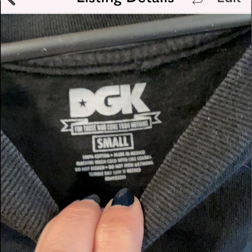 Dgk long sleeved tshirt